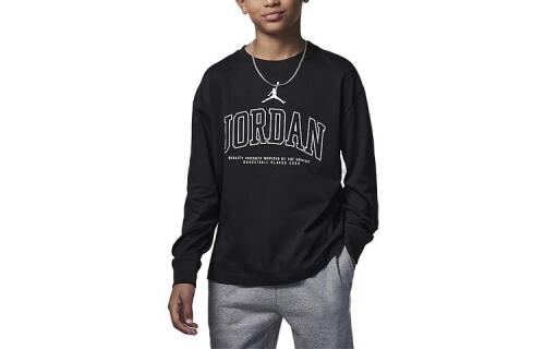Детская футболка nike Jordan No Look черная
