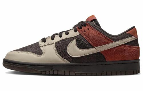 Мужские кроссовки Nike Dunk Low коричневые