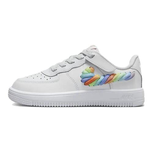 Детские кроссовки Nike Force 1 Low EasyOn LV8 1 (PS) зеленые