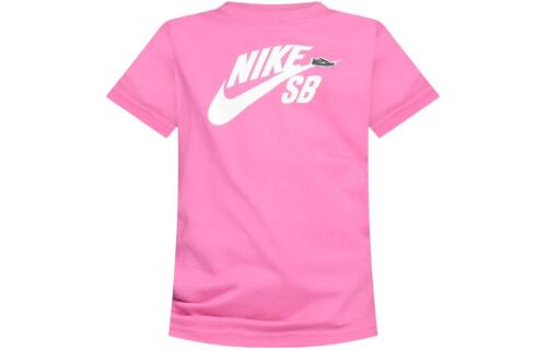 Детская футболка Nike SB розовая