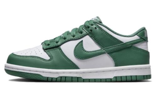 Детские кроссовки Nike Dunk Low BG белые