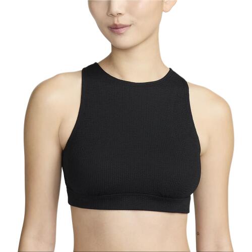 Женская рубашка Nike Swim Elevated Essential черная