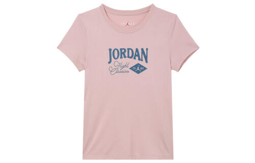 Женская футболка nike Jordan розовая