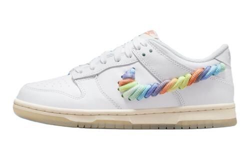 Детские кроссовки Nike Dunk Low SE (PS) белые