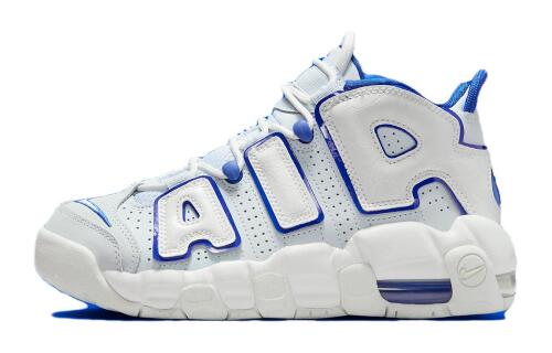 Детские кроссовки Nike Air More Uptempo (GS) синие