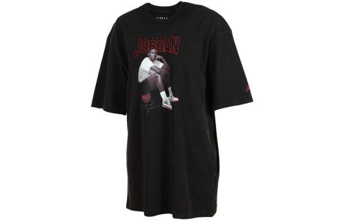 Женская футболка nike Jordan черная