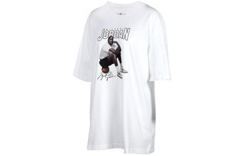Женская футболка nike Jordan белая