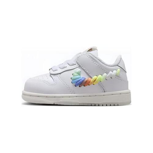 Детские кроссовки Nike Dunk Low SE (TDE) белые