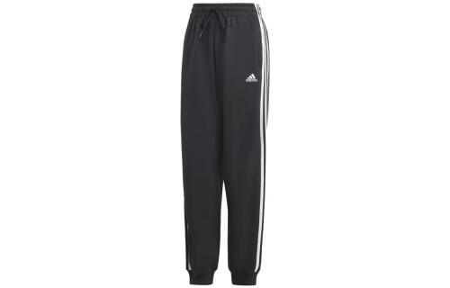 Женские брюки adidas ESSENTIALS LOOSE-FIT PANTS черно-белые