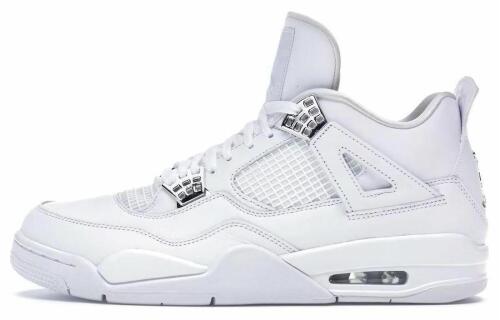 Кроссовки Nike Air Jordan 4 Retro Pure Money белые