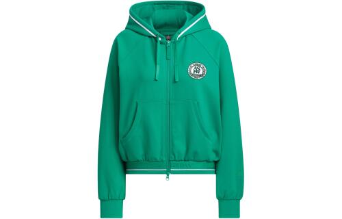 Женская куртка adidas VERBIAGE CROP JACKET зеленая