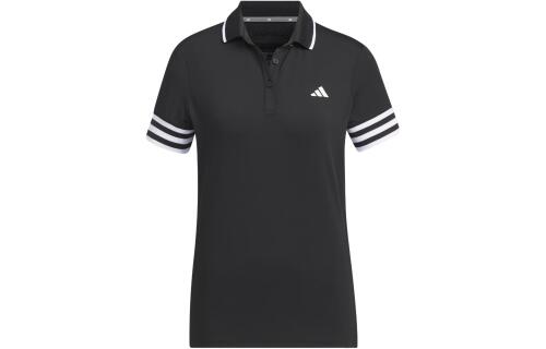 Женская футболка adidas AEROREADY SHORT SLEEVE POLO SHIRT черная
