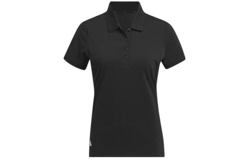Женская футболка adidas ULTIMATE365 SOLID POLO SHIRT черная