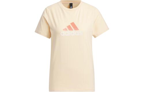 Женская футболка adidas MUST HAVES BADGE OF LOGO T-SHIRT коричневая
