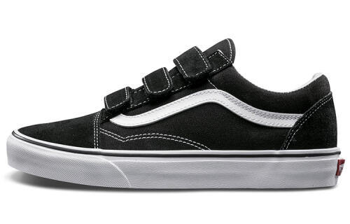 Кеды Vans Old Skool Velcro Black White