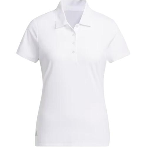 Женская футболка adidas ULTIMATE365 SOLID POLO SHIRT белая