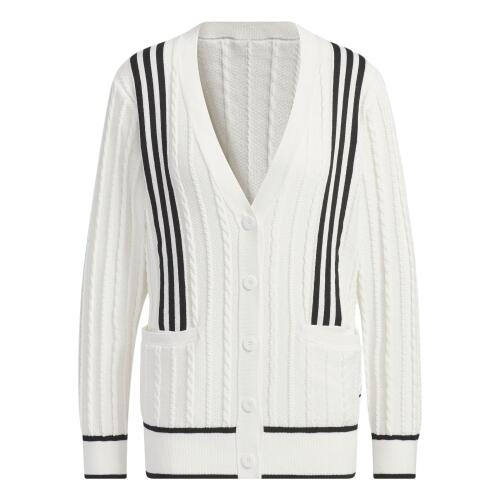 Женский кардиган adidas PRIMEKNIT CABLE PATTERN CARDIGAN белый
