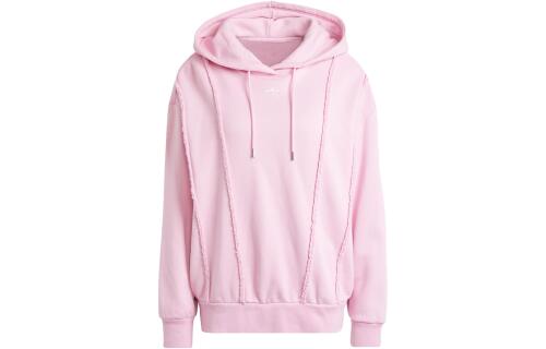 Женское худи adidas DISTRESSED HOODIE розовое