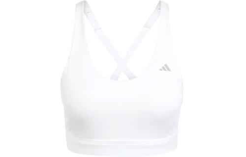 Женский топ adidas ULTIMATE RUN MEDIUM-SUPPORT BRA белый