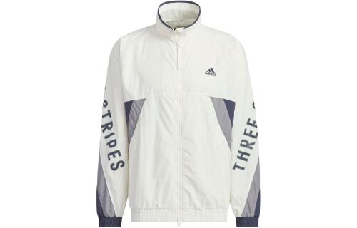 Куртка adidas WORDING OVERSIZED FIT JACKET белая