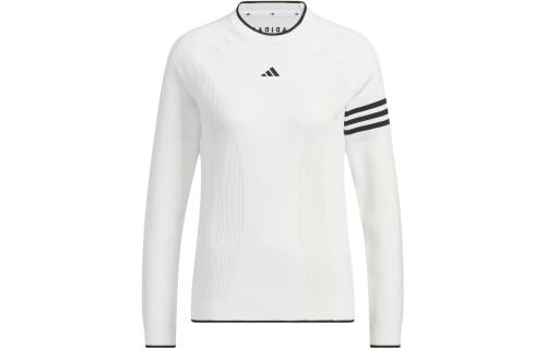Женский свитшот adidas LONG SLEEVE PULLOVER SWEATER белый