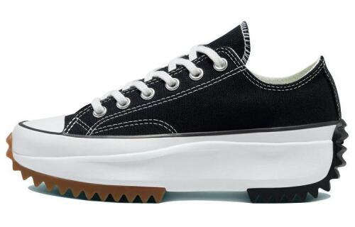 Кеды Converse Run Star Hike Ox Black White Gum черно-белые