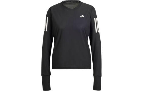 Женская футболка adidas OWN THE RUN LONG SLEEVE TEE черная
