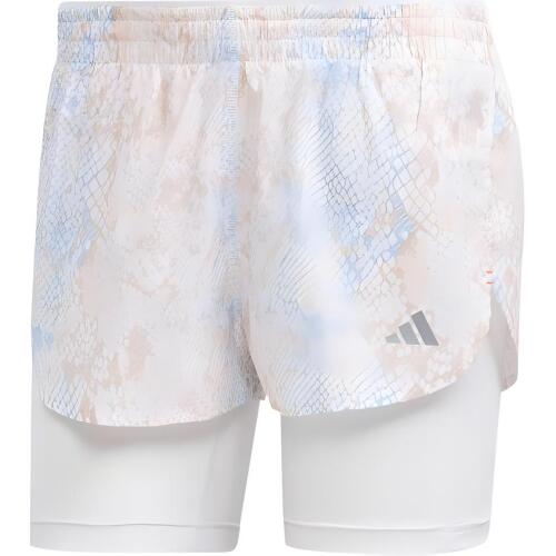 Женские шорты adidas RUN FAST 2-IN-1 SHORTS