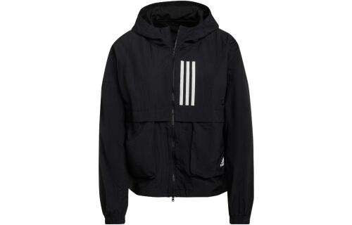 Женская куртка adidas SPORTSWEAR W.N.D. WINDBREAKER черная