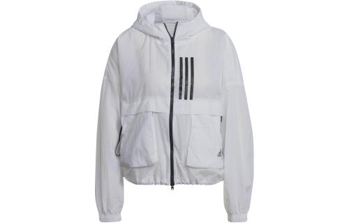 Женская куртка adidas SPORTSWEAR W.N.D. WINDBREAKER белая