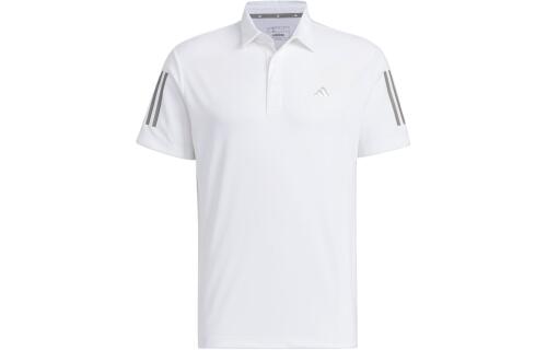Мужская футболка adidas AEROREADY 3-STRIPES POLO SHIRT белая