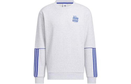 Мужской свитшот adidas DELUXE CREW SWEATSHIRT серый