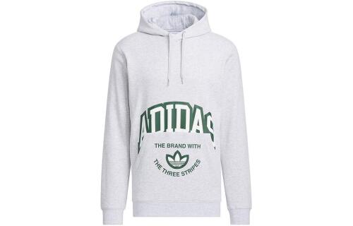 Мужское худи adidas COLLEGIATE HOODIE серое
