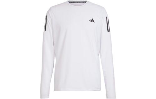 Мужская футболка adidas OWN THE RUN LONG SLEEVE TEE белая
