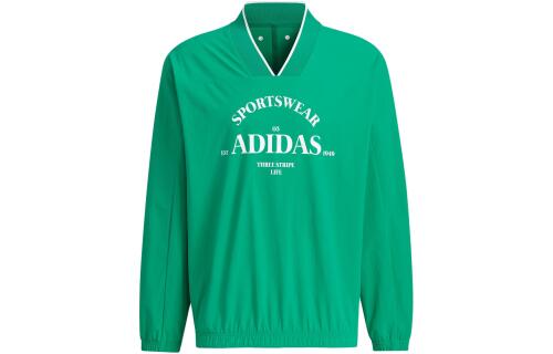 Мужской свитшот adidas VERBIAGE WOVEN SWEATSHIRT зеленый