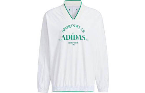 Мужской свитшот adidas VERBIAGE WOVEN SWEATSHIRT белый