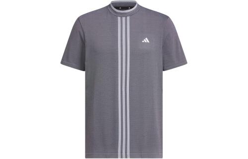 Мужская футболка adidas PRIMEKNIT SEAMLESS MOCK SHIRT черно-белая