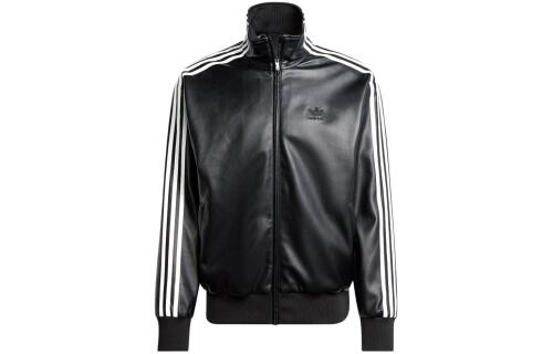 Мужская куртка adidas FAUX LEATHER ADICOLOR FIREBIRD черная