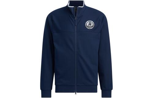 Мужская куртка adidas VERBIAGE KNIT JACKET синяя
