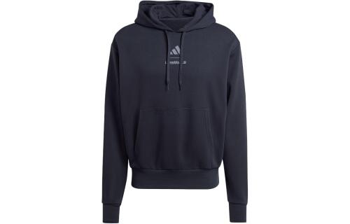 Мужское худи adidas LES MILLS GRAPHIC HOODIE черное
