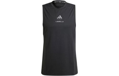 Мужская майка adidas LES MILLS GRAPHIC TANK TOP черная