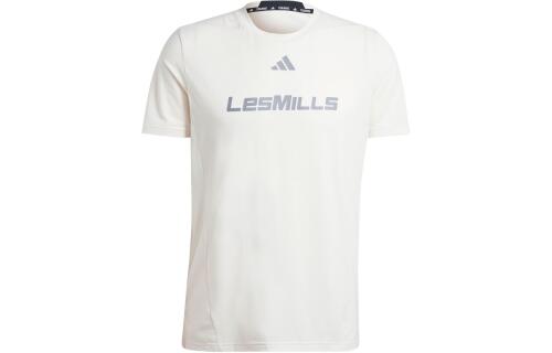 Мужская футболка adidas LES MILLS GRAPHIC TEE розовая