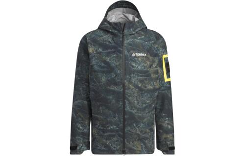 Мужская куртка  adidas NATIONAL GEOGRAPHIC PRINT RAIN.RDY IS9511
