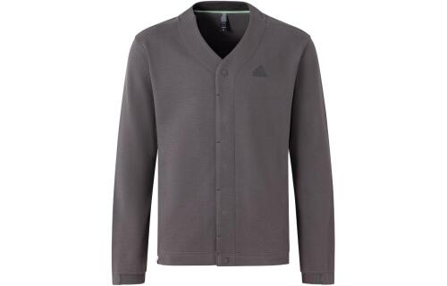Мужской кардиган adidas BUSINESS CASUAL KNIT CARDIGAN серый