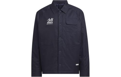 Мужская куртка adidas SMALL LOGO PADDED JACKET синяя