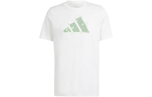 Мужская футболка adidas AEROREADY TENNIS LOGO SLAM TEE белая