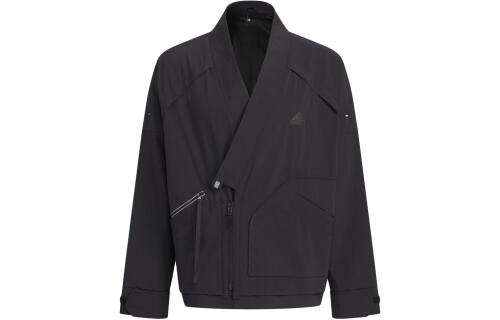 Мужская куртка adidas SPORTSWEAR FLEECE JACKET черная