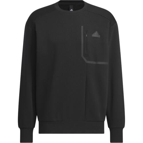 Мужской свитшот adidas SPORTSWEAR POCKET SWEATSHIRT черный