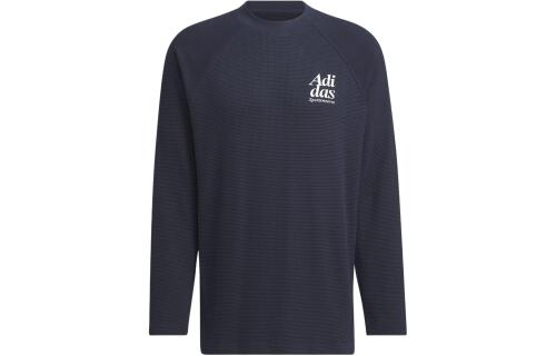 Мужская футболка adidas SMALL LOGO LONG SLEEVE TEE синяя