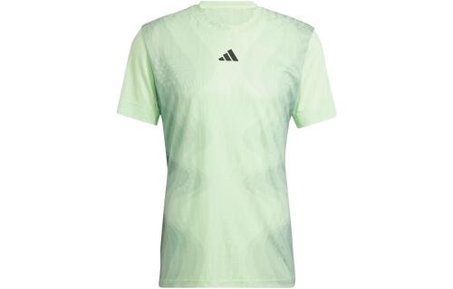 Мужская футболка adidas TENNIS AIRCHILL PRO FREELIFT TEE зеленая